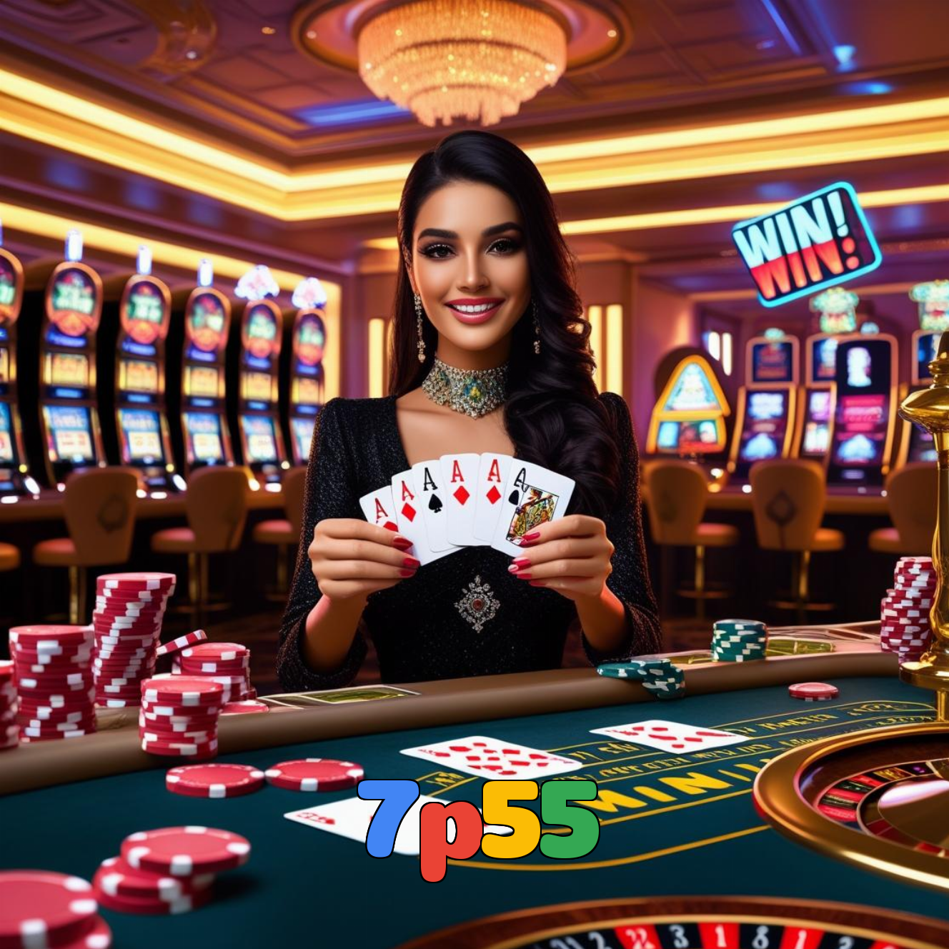 7p55：Jogue poker, roleta e aposte no futebol com grandes prêmios!