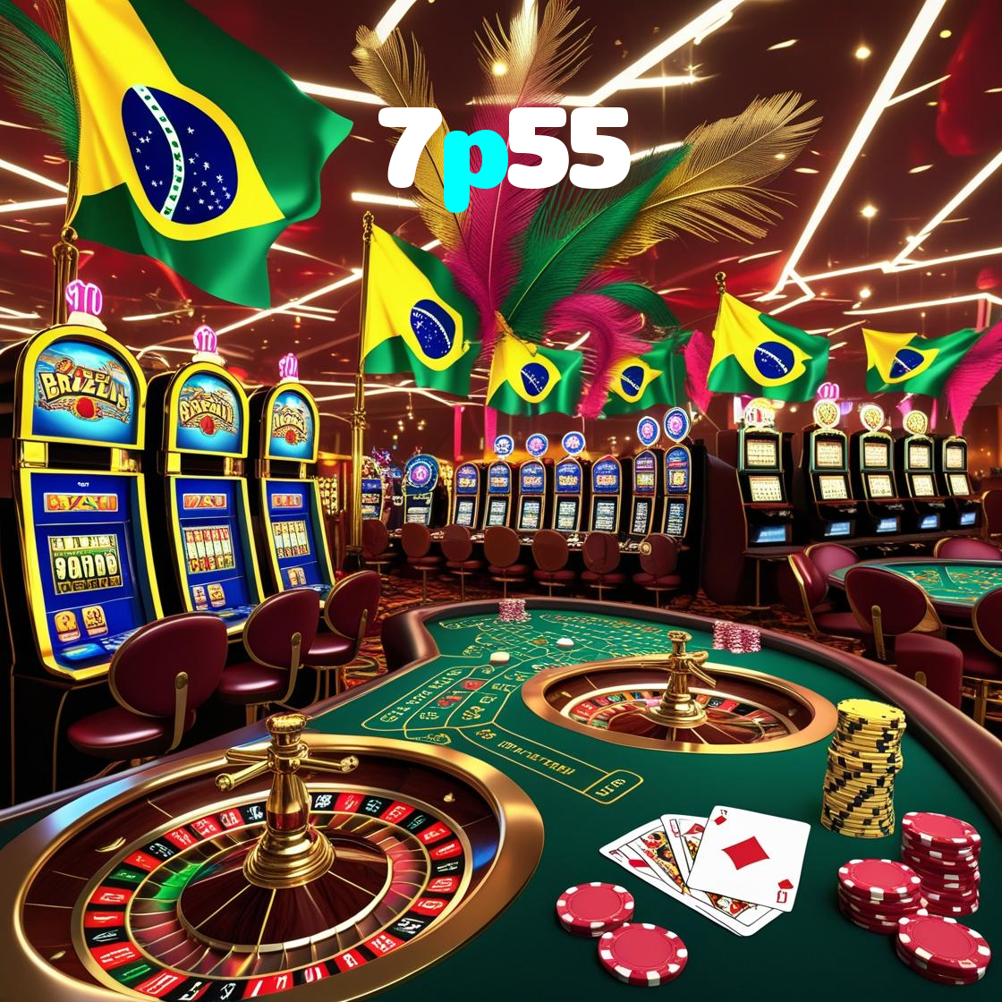 7p55：Jogue poker, roleta e aposte no futebol com grandes prêmios!
